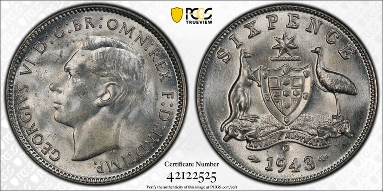 Cert 42122525 - Coin Image