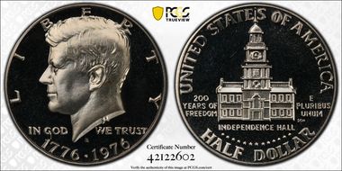 1976-S 50C Clad PR68CAM