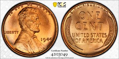 1944 1C MS67+ RD