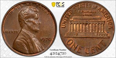 1970-D 1C MS63BN