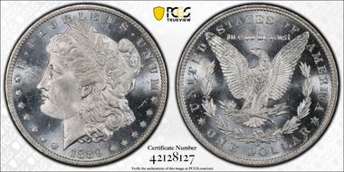 1889-O $1 MS65+ PL