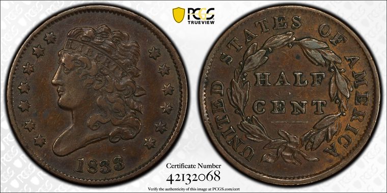 Cert 42132068 - Coin Image