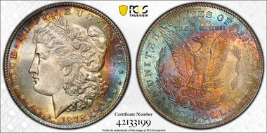 1878-S $1 MS64