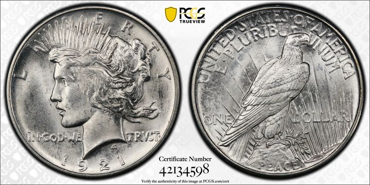 Cert 42134598 - Coin Image