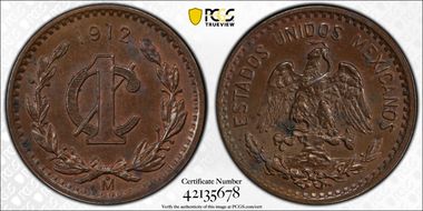 1912-Mo 1C KM-415 MS63BN
