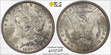 1889 $1 MS65