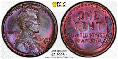 1953-D 1C MS65BN