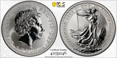 2004 £2 S-BF2 Britannia Ag MS68