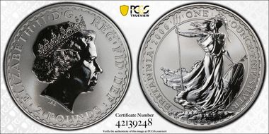 2006 £2 S-BF2 Britannia Ag MS66