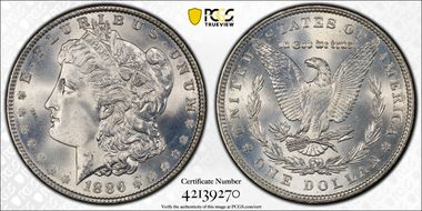 1886 $1 MS67