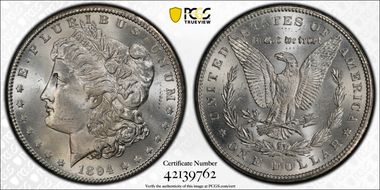 1894-S $1 MS64