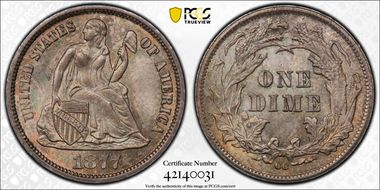 1877-CC 10C MS66+