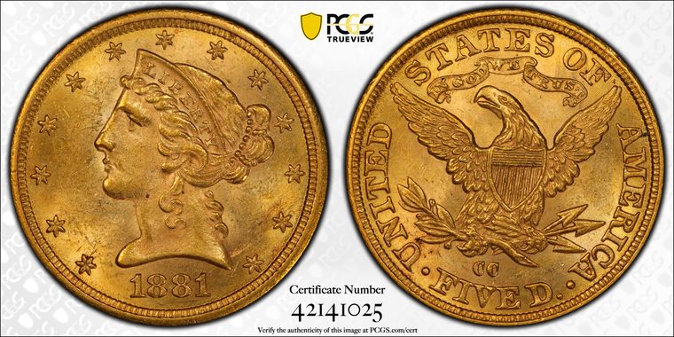 Cert 42141025 - Coin Image