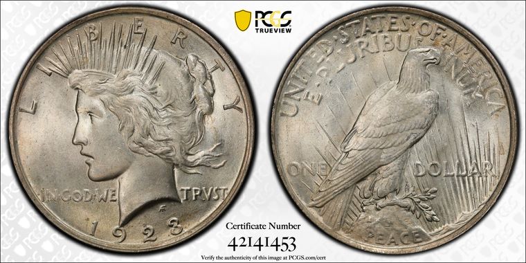 Cert 42141453 - Coin Image