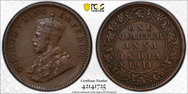 1911(C) 1/4 An SW-8.335 AU50BN