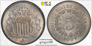 1867 Rays 5C DDO & RPD FS-302 (002.4) MS64