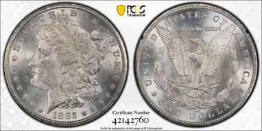 1885-CC $1 GSA Hoard MS63