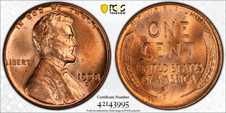 Cert 42143995 - Coin Image