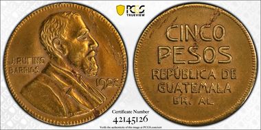 1923 5 Peso KM-234 N1