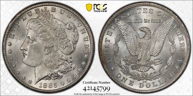 1885-CC $1 MS63