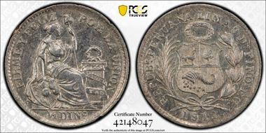 1912-FG 1/2 Din KM-206.2  Ag AU55