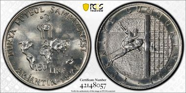 1978 150 L KM-917 World Cup MS66