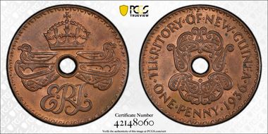1936 1D MS64RB