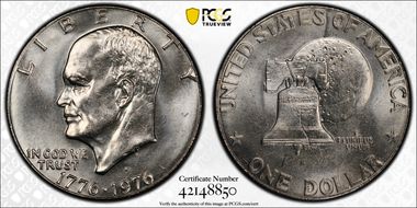 1976-D $1 Type 1 MS64