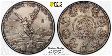 2007-Mo Onza Libertad Ag MS63