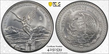 1998-Mo Onza Libertad Ag N1