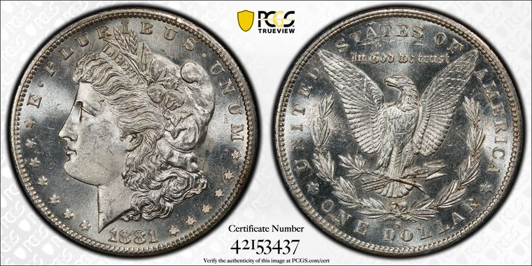 Cert 42153437 - Coin Image