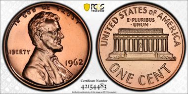 1962 1C PR67RD