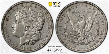 1893 $1 VF35