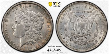 1889-O $1 AU55