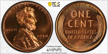 1950 1C PR66RD