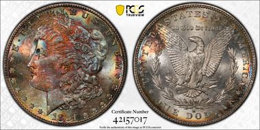 1881-S $1 MS65+