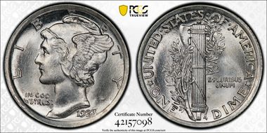 1923 10C MS66FB