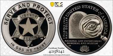 2021-S 50C Nat'l Law Enforcement Mem. First Strike PR69DCAM