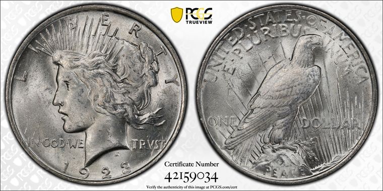 Cert 42159034 - Coin Image