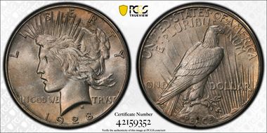 1928 $1 MS63