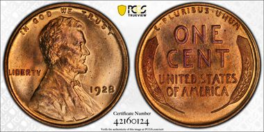 1928 1C MS65RB