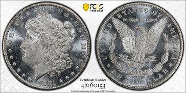 1881-CC $1 MS62