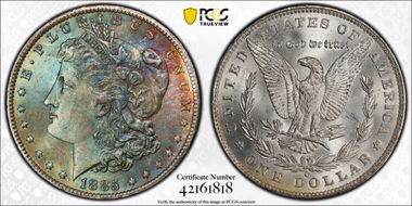 1885-O $1 MS66+ 