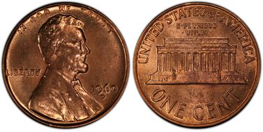 1960-D/D 1C DDO FS-101, Sm/Lg Date MS65RD