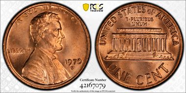 1970-S 1C Doubled Die Obverse MS65RD