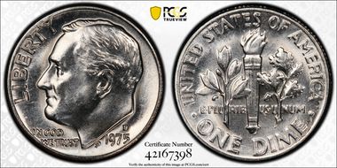 1975-D 10C MS66