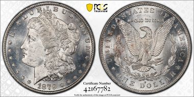 1879-S $1 MS62