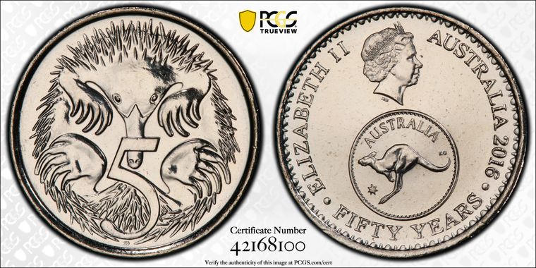 Cert 42168100 - Coin Image