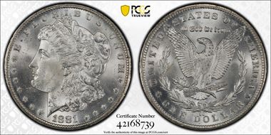 1881-CC $1 MS65