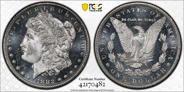 1882-CC $1 MS63DMPL
